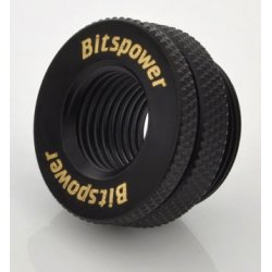 Bitspower Wasser-Einfüll-Öffnung G1/4 Zoll - carbon black