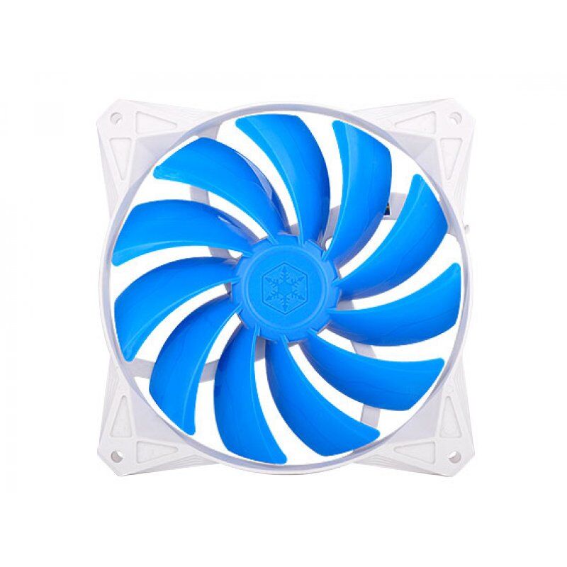 Silverstone SST-FQ122 computer cooling system Computer case Fan 12 cm Blue, White