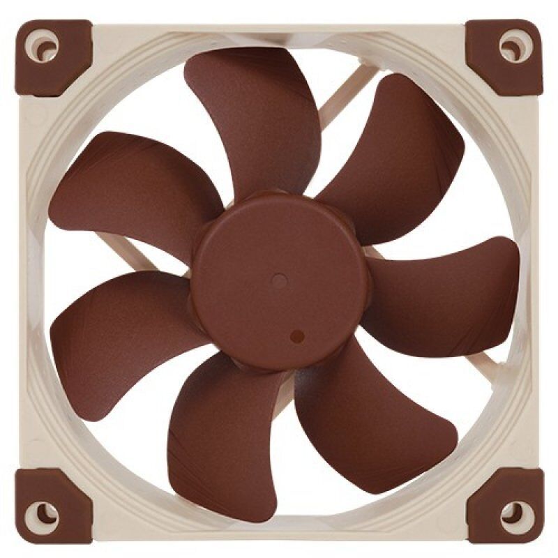 STOCK1 - Noctua NF-A9 PWM système de refroidissement d’ordinateur Boitier PC Ventilateur 9,2 cm Beige, Marron