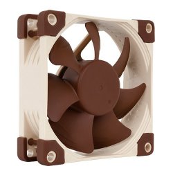 Noctua NF-A8 PWM système de refroidissement d’ordinateur Boitier PC Ventilateur 8 cm Beige, Marron