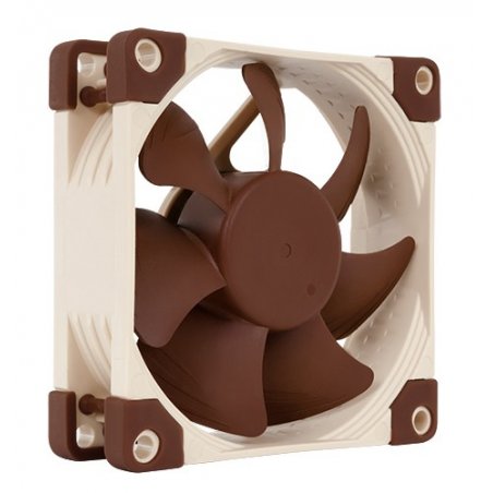 Noctua NF-A8 PWM système de refroidissement d’ordinateur Boitier PC Ventilateur 8 cm Beige, Marron