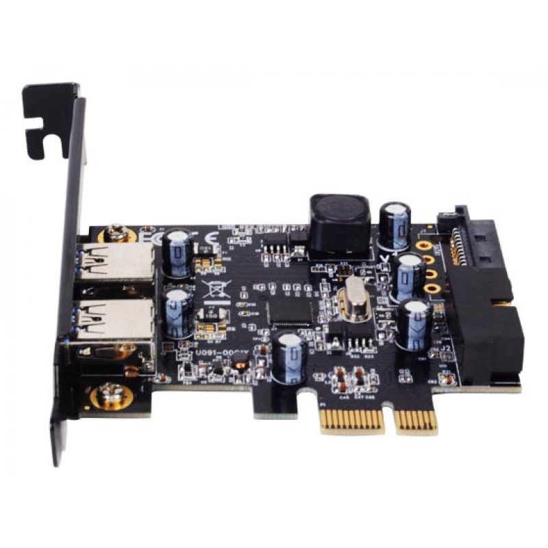 Silverstone EC04-E carte et adaptateur d'interfaces Interne USB 3.2 Gen 1 (3.1 Gen 1)