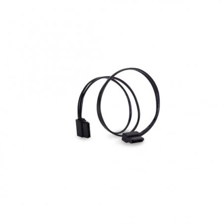 Silverstone SST-CP11B Super Low Profile SATA-Kabel - 30 cm, schwarz