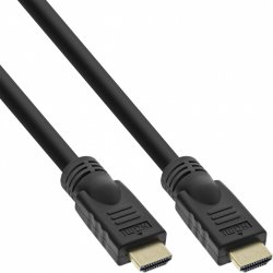 InLine HDMI/HDMI 1m câble HDMI HDMI Type A (Standard) Noir