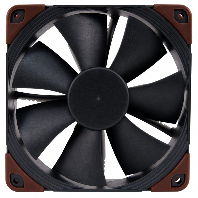 Noctua NF-F12 INDUSTRIALPPC-2000 IP67 PWM Boitier PC Ventilateur 12 cm Noir, Marron
