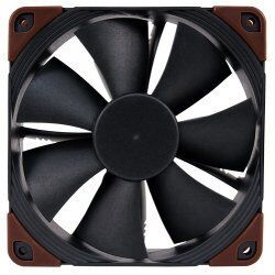 Noctua NF-F12 IndustrialIPPC-2000 Boitier PC Ventilateur 12 cm Noir, Marron