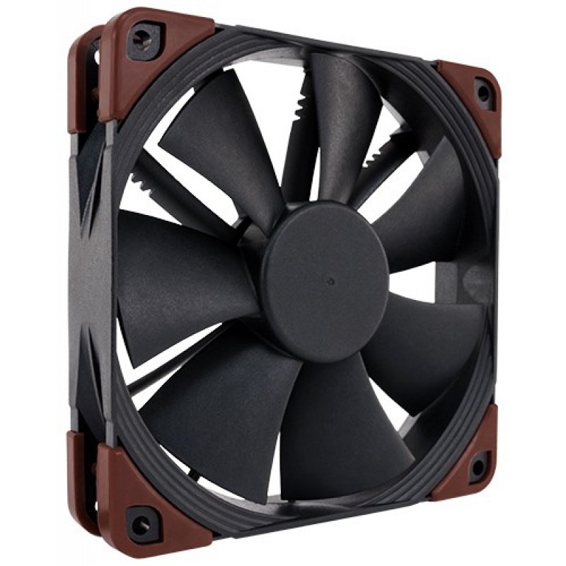 Noctua NF-F12 IndustrialIPPC-2000 Boitier PC Ventilateur 12 cm Noir, Marron