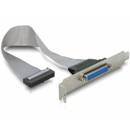 Delock compatible Slotblech für 1x Parallel Port intern zu extern