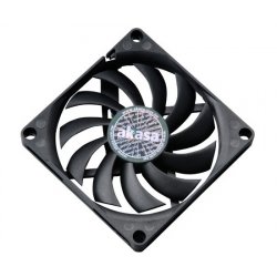 Akasa AK-FN076 système de refroidissement d’ordinateur Boitier PC Ventilateur 8 cm Noir