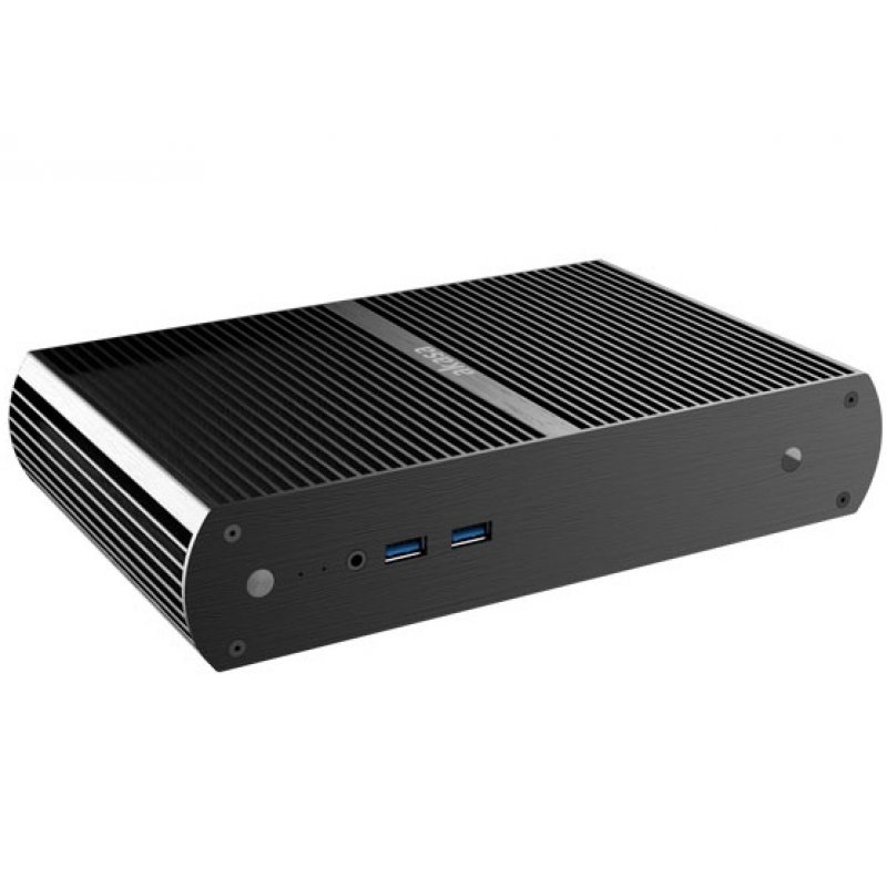 Akasa compatible Tesla H UCFF-Gehäuse (Intel NUC), OEM - schwarz