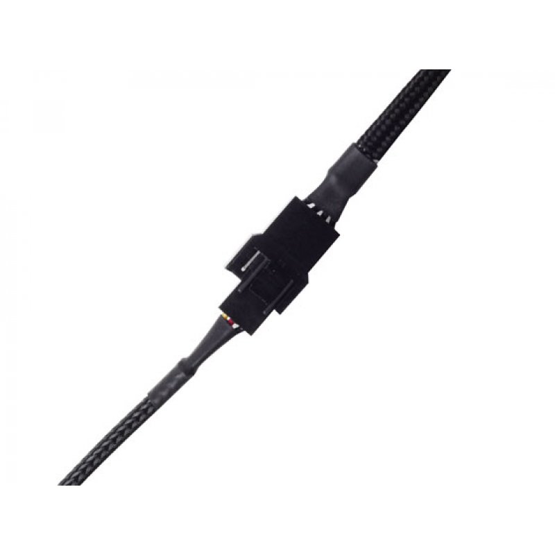 Silverstone PWM-Verlangerungskabel 30cm - noir