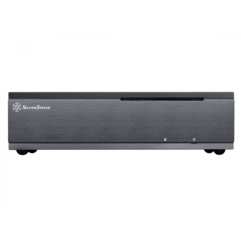 Silverstone SST-ML06B Milo HTPC Gehäuse - schwarz