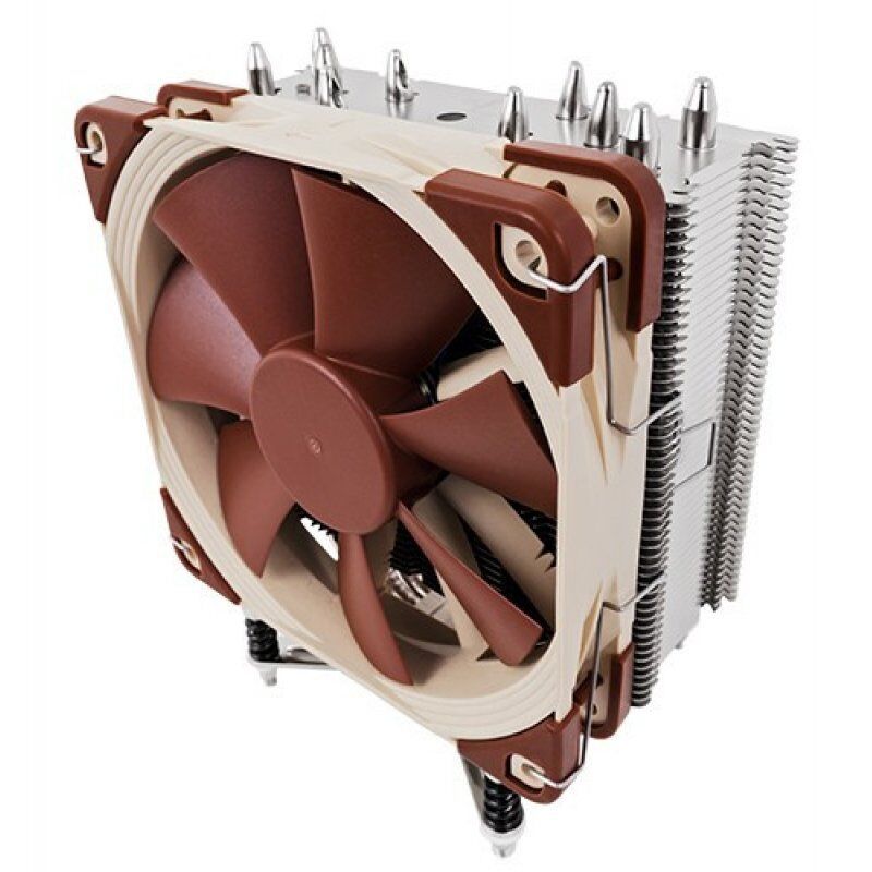 STOCK1 - Noctua NH-U12DXI4 système de refroidissement d’ordinateur Processeur Refroidisseur 12 cm Beige, Marr