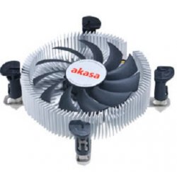 Akasa AK-CC7122BP01 système de refroidissement d’ordinateur Processeur Refroidisseur 7,5 cm Aluminium, Bleu