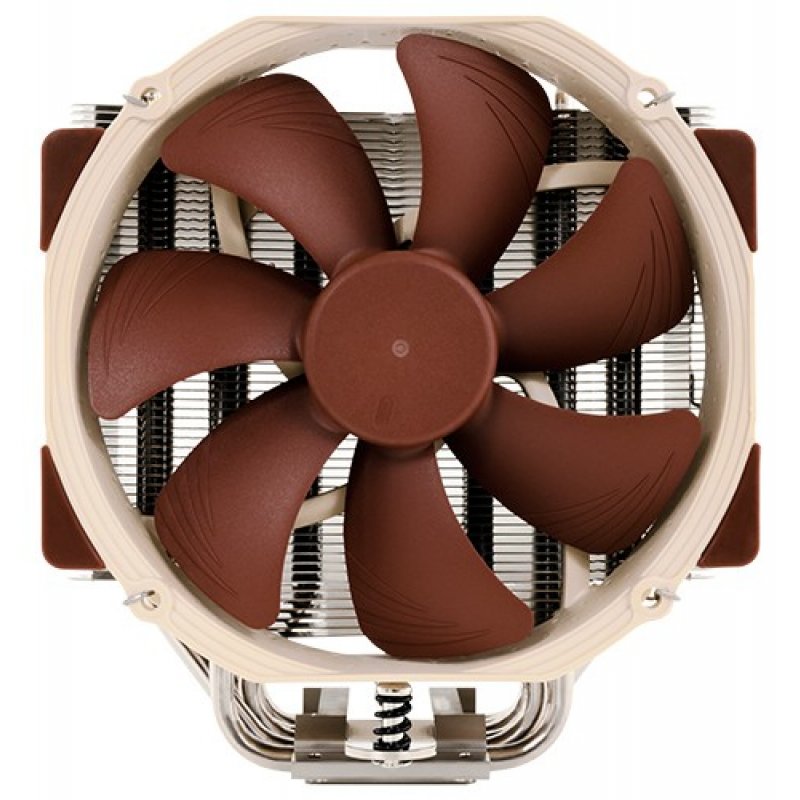 Noctua NH-U14S computer cooling system Processor Cooler 12 cm Brown, Stainless steel