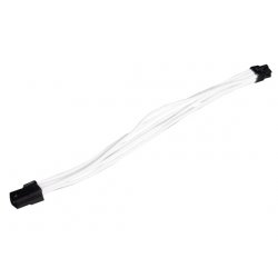 Silverstone 6-Pin-PCIe auf 6-Pin-PCIe Verlangerung - 250mm blanc