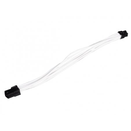 Silverstone 6-Pin-PCIe auf 6-Pin-PCIe Verlangerung - 250mm blanc