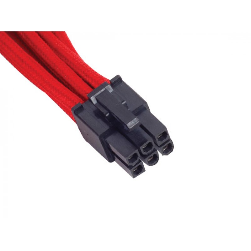 Silverstone 6-Pin-PCIe auf 6-Pin-PCIe Verlangerung - 250mm rouge