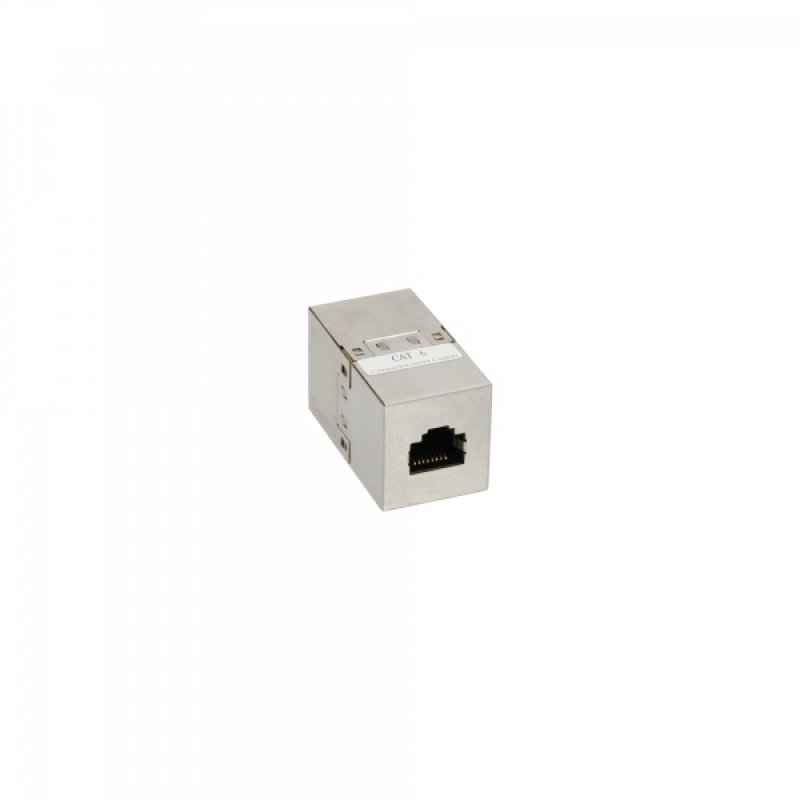 InLine 4043718041084 connecteur de fils 2x RJ45 Argent