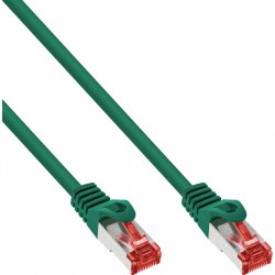 InLine S-STP/PIMF Cat.6 3.0m câble de réseau Vert 3 m Cat6 S/FTP (S-STP)