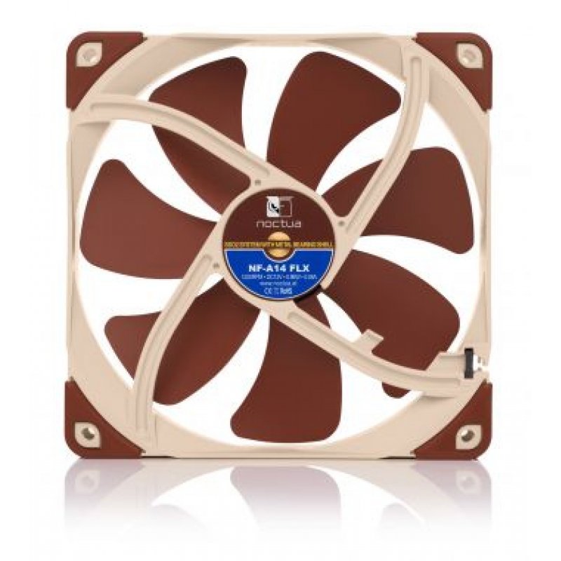 Noctua compatible NF-A14 FLX Lufter - 140mm