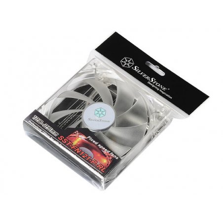 Silverstone 120mm Fan SST-FN121-P-RL - red Lights