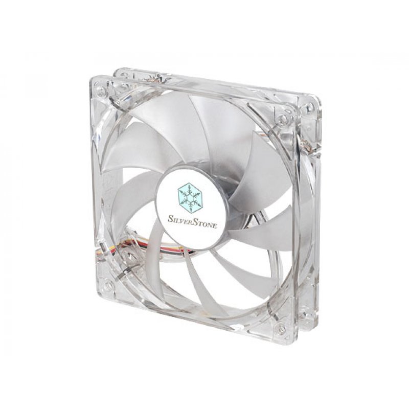 Silverstone FN121-P-RL Boitier PC Ventilateur 12 cm Transparent
