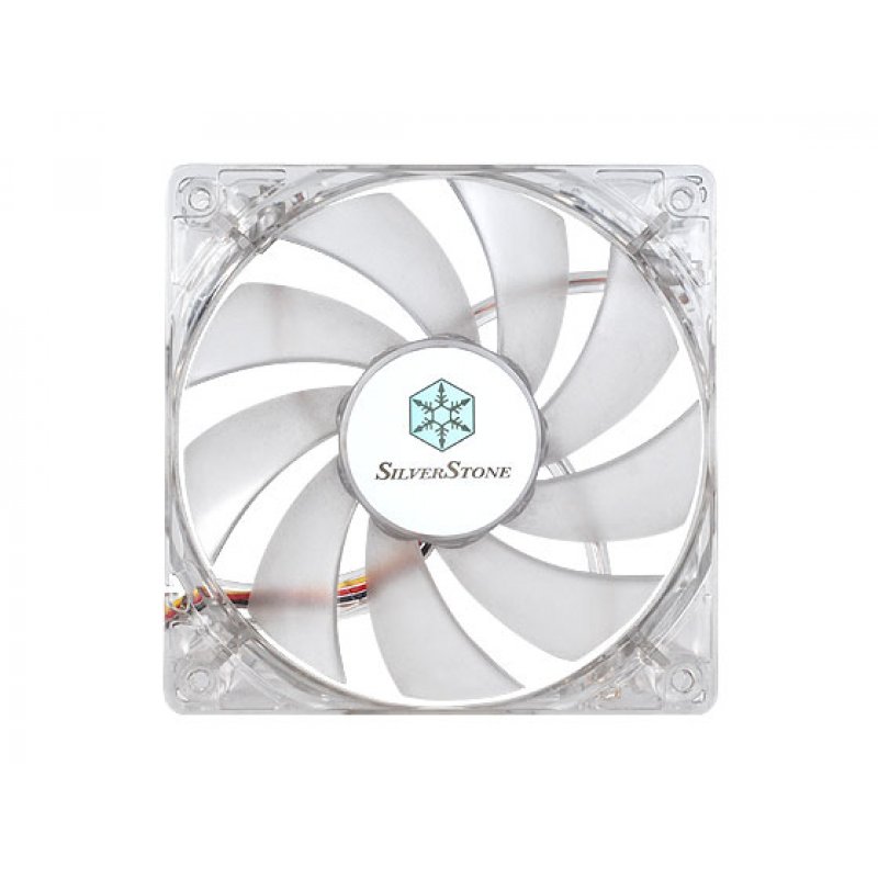 Silverstone FN121-P-RL Computer case Fan 12 cm Transparent