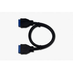 Streacom SC30 câble USB 0,4 m USB 3.2 Gen 1 (3.1 Gen 1) USB A Noir