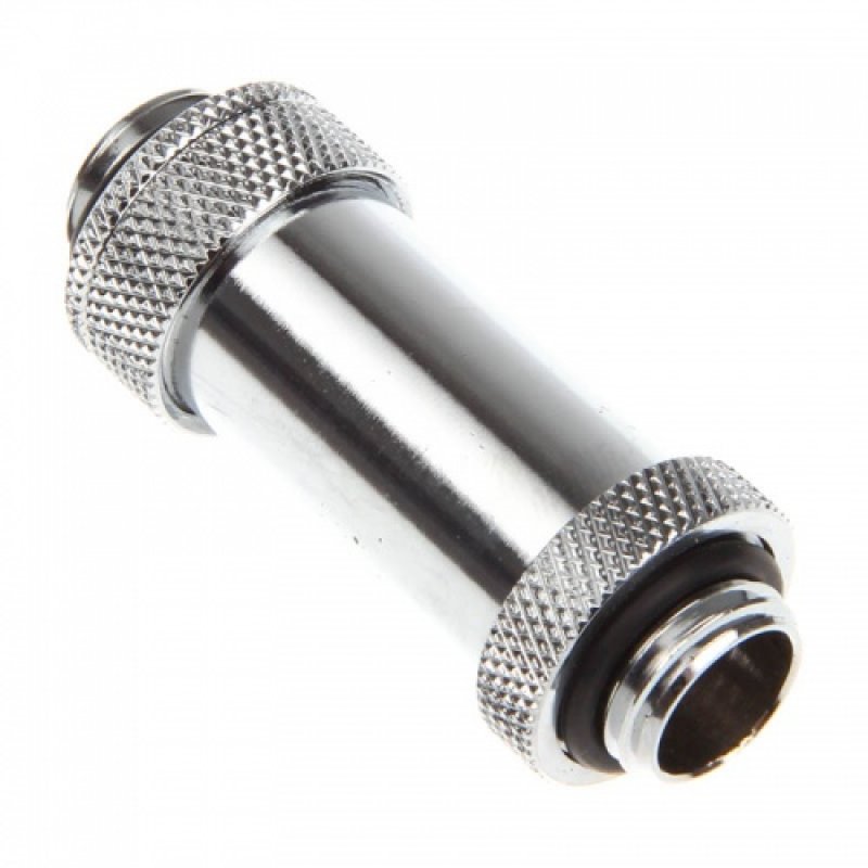 Bitspower Aqua-Pipe II (41-69mm) für AGBs - G1/4 Zoll, shiny silver