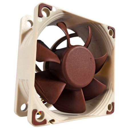 Noctua NF-A6X25 FLX système de refroidissement d’ordinateur Boitier PC Ventilateur 6 cm Marron