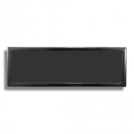 Demciflex Staubfilter für 360mm Radiatoren - schwarz/schwarz