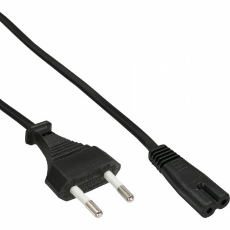 InLine compatible Netzstecker auf Euro 8 Buchse - 1,5m