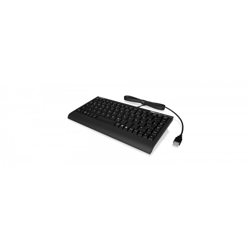 KeySonic ACK-595C+ keyboard USB QWERTZ German Black