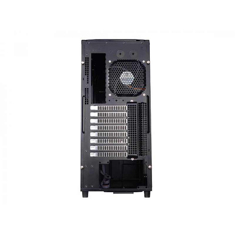 Silverstone TJ04-E Midi Tower Black, Silver