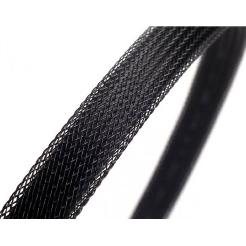 Silverstone SATA III Kabel 50cm gewinkelt / gerade - sleeved black