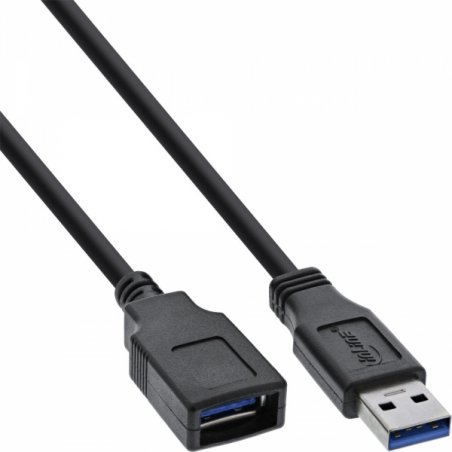 InLine compatible USB 3.0 Verlangerung St/Bu Typ A, 3m