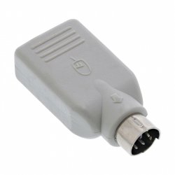 InLine compatible PS/2 auf USB 2.0 Adapter