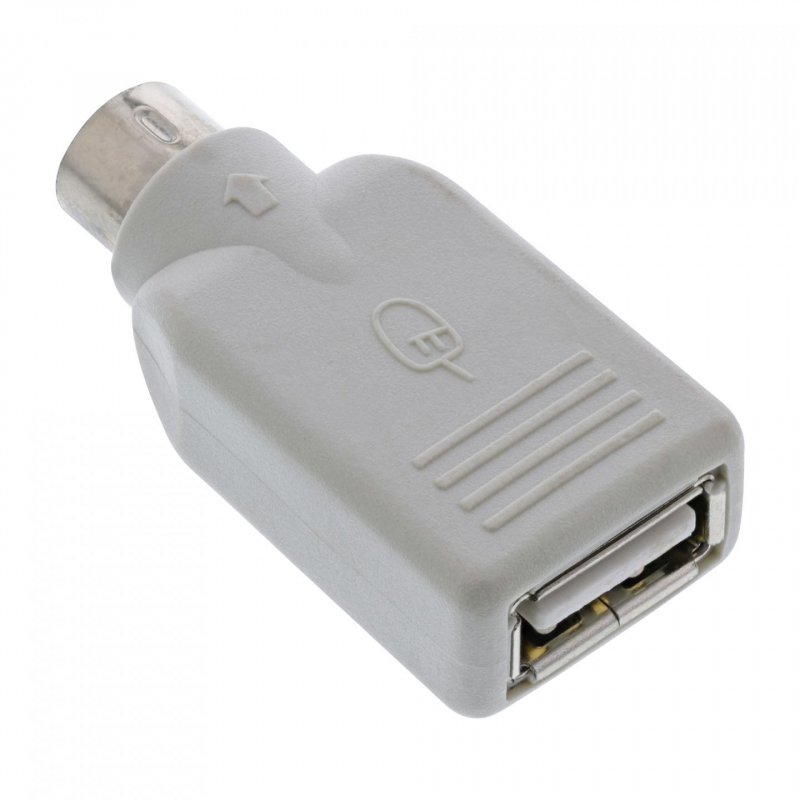 InLine USB Adapter USB A female / PS/2 male