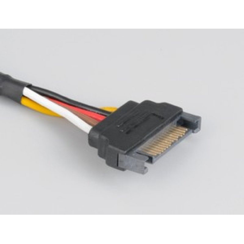Akasa Sata Power Cable Extension Noir 0,3 m