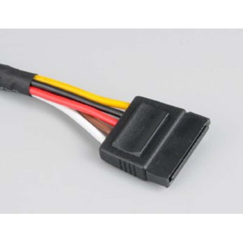 Akasa Sata Power Cable Extension Noir 0,3 m