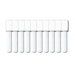 LABEL THE CABLE compatible Mini Klettbinder 10er Set - white
