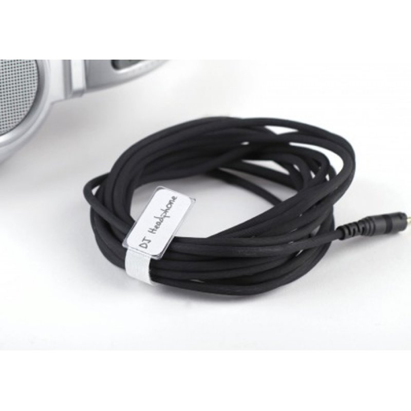 LABEL THE CABLE compatible Mini Klettbinder 10er Set - white