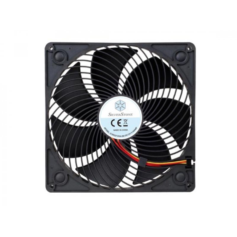 Silverstone AP181 Boitier PC Ventilateur 18 cm Noir