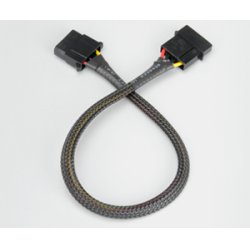Akasa compatible 4-Pol Molex Verlängerung gesleevt - 30cm black