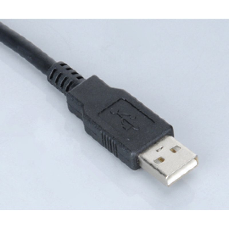 Akasa 0.4m USB (A) USB cable USB A Black