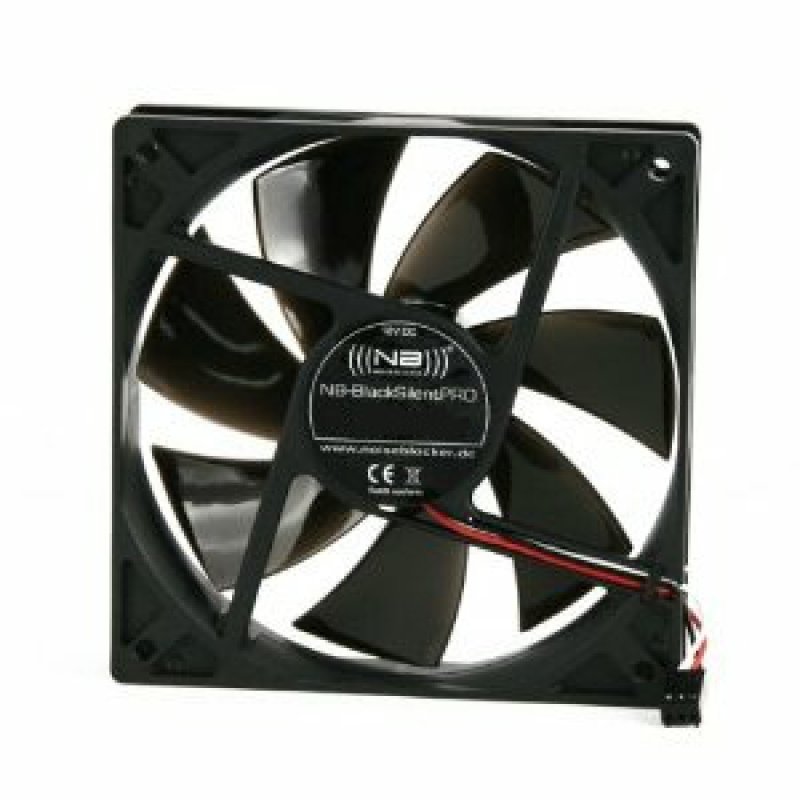 Noiseblocker BlackSilentPro PK2 Computer case Fan 14 cm Black