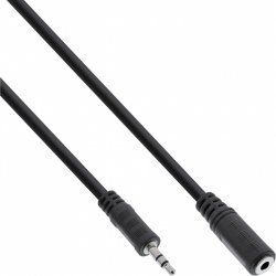 InLine 99934 câble audio 1 m 3,5mm Noir