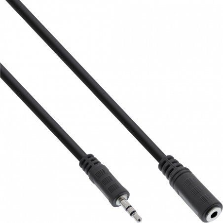 InLine 99934 câble audio 1 m 3,5mm Noir