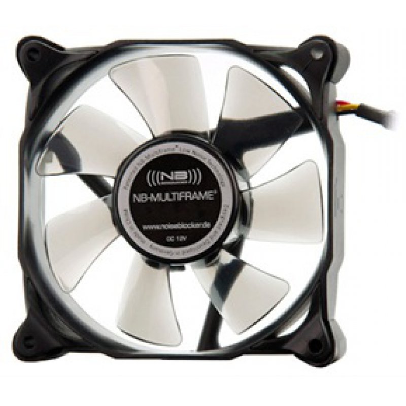 Noiseblocker MultiFrame M8-1 Computer case Fan 8 cm Black
